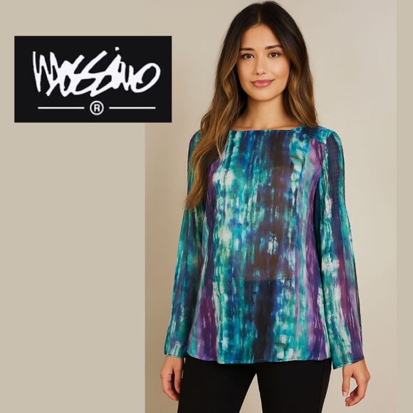 NWT Mossimo Long Sleeve Blouse - Picture 1 of 7